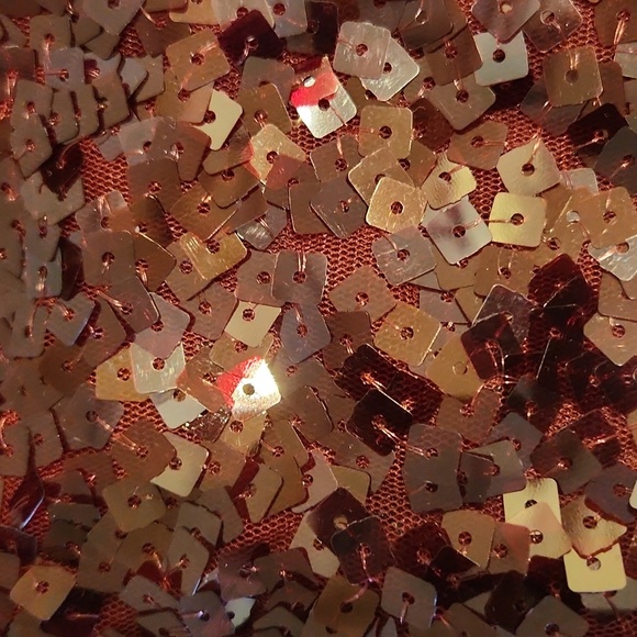 Charlotte Russe Black Cherry Sequin Mini Dress S - Picture 4 of 5